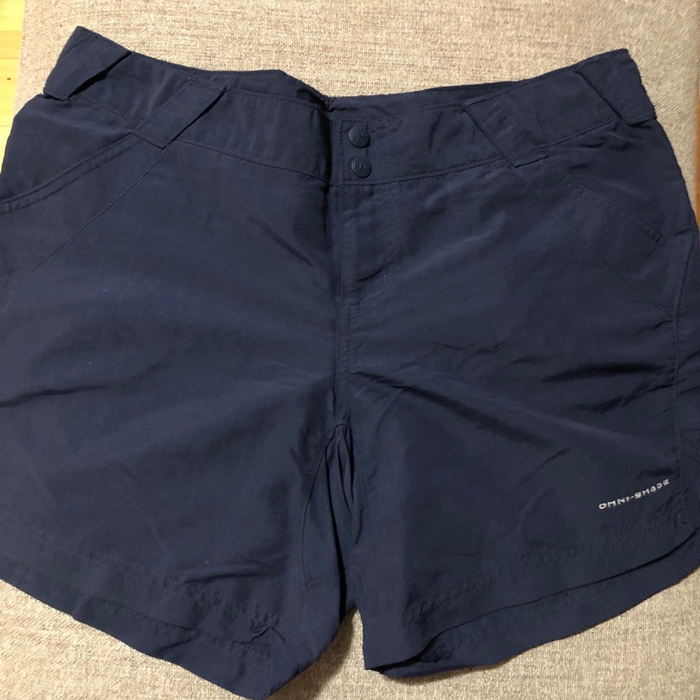 Columbia PFG Omni-Shade Women's Hiking Shorts Size Large